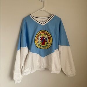 NWT Yellow The Label Windbreaker Pullover